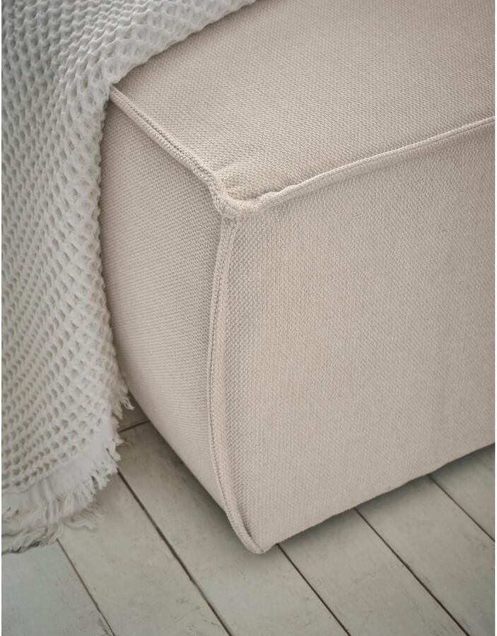 OTTO Zithoek FINNLEY U-Vorm XXL 329 cm Slaapbank Slaapfunctie m. Bedlade beschikbaar in de stofkwaliteiten bouclé structuur fijn en mega cord