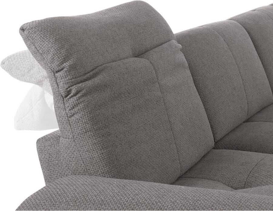 Andas Zithoek Stenlille Multifunctionele Sofa U-vorm incl. verstelbare zitdiepte hoofdbord en armleuning