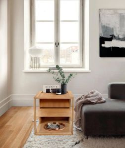 Andas Bijzettafeltje Cube in scandinavisch design