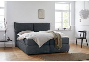 Andas Boxspring Jenson in 4 kleuren 4 breedten 3 matrassoorten in 2 hardheden incl. topmatras design by morten georgsen