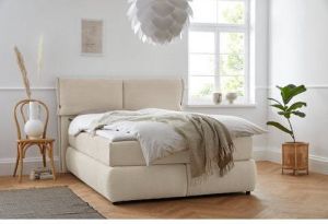 Andas Boxspring Jenson in 4 kleuren 4 breedten 3 matrassoorten in 2 hardheden incl. topmatras design by morten georgsen