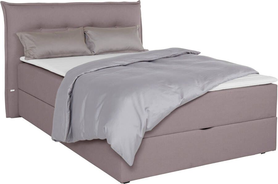 Andas Boxspring Kederleicht inclusief bedkist & topmatras in 4 breedten en 2 hardheden