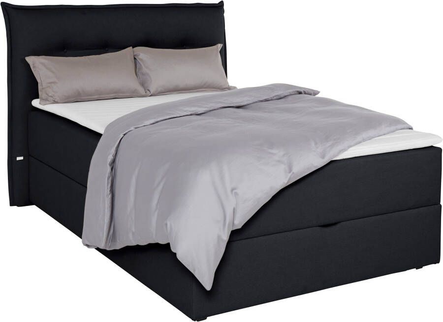 Andas Boxspring Kederleicht inclusief bedkist & topmatras in 4 breedten en 2 hardheden