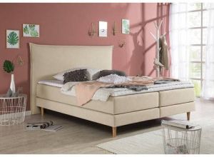 Andas Boxspring KIRUNA in 4 breedten 3 matrassoorten tot 3 hardheden incl. topmatras