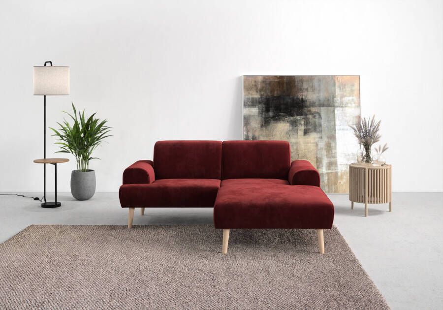 Andas Hoekbank Swift L-vorm Binnenveringsinterieur bxdxh: 192x83x176 cm