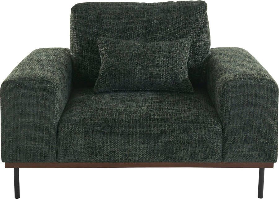 Andas Loveseat MIKAEL gebeitste houten lijst passend bij de serie 'mikael' incl. sierkussen (1 stuk)