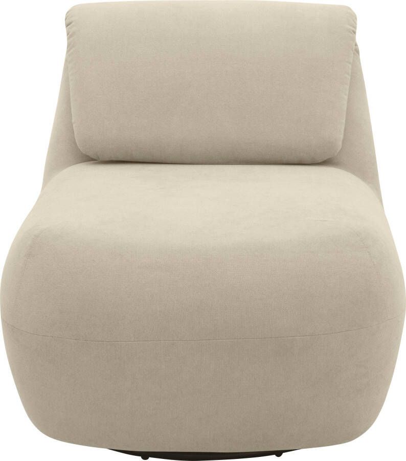 Andas Relaxfauteuil Emberson stoel rugleuning opklapbaar draaistoel Verstelbare rugleuning draaifunctie naar keuze ook Swivel (wip) functie