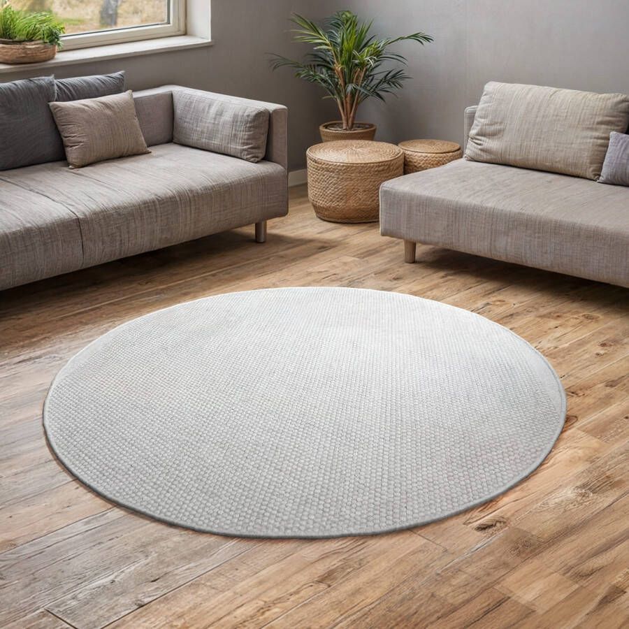 Andas Wollen kleed Woolscape Omkeerbaar tapijt handgeweven kwaliteit uni 100% wol woonkamer