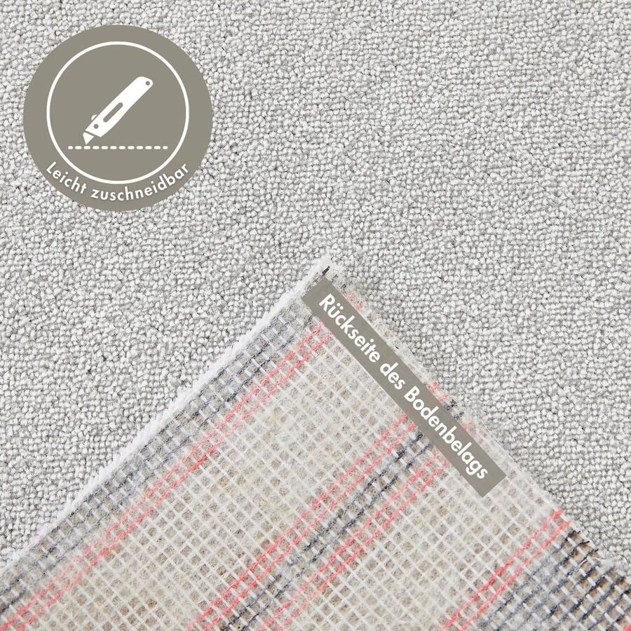 Andiamo Tapijt Florence slang Made in Belgium Uni-kleuren breedte 400 cm slijtvast & robuust