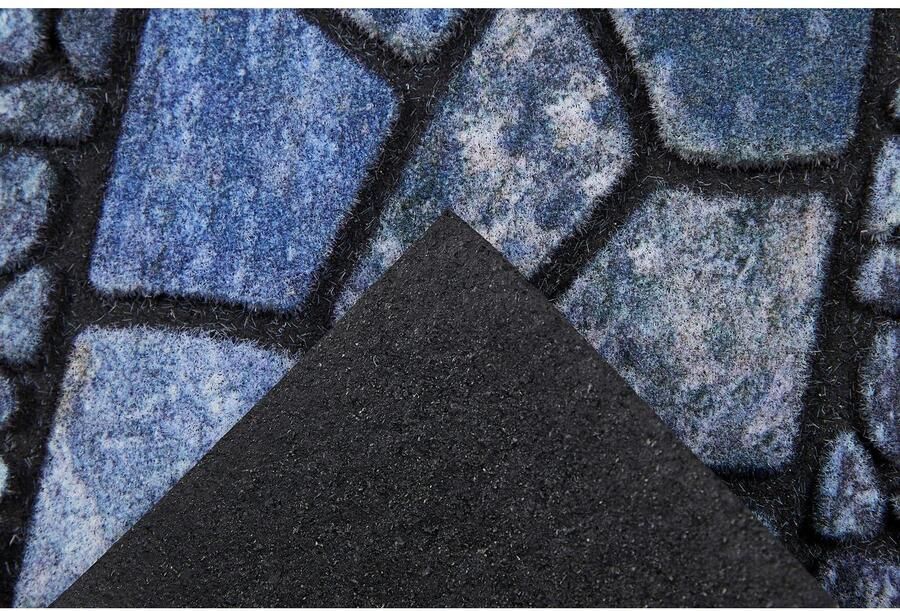 Andiamo Tredemat Outdoor set van 2 Buiten-traptredenmatten steenmotief tuin buitengebied