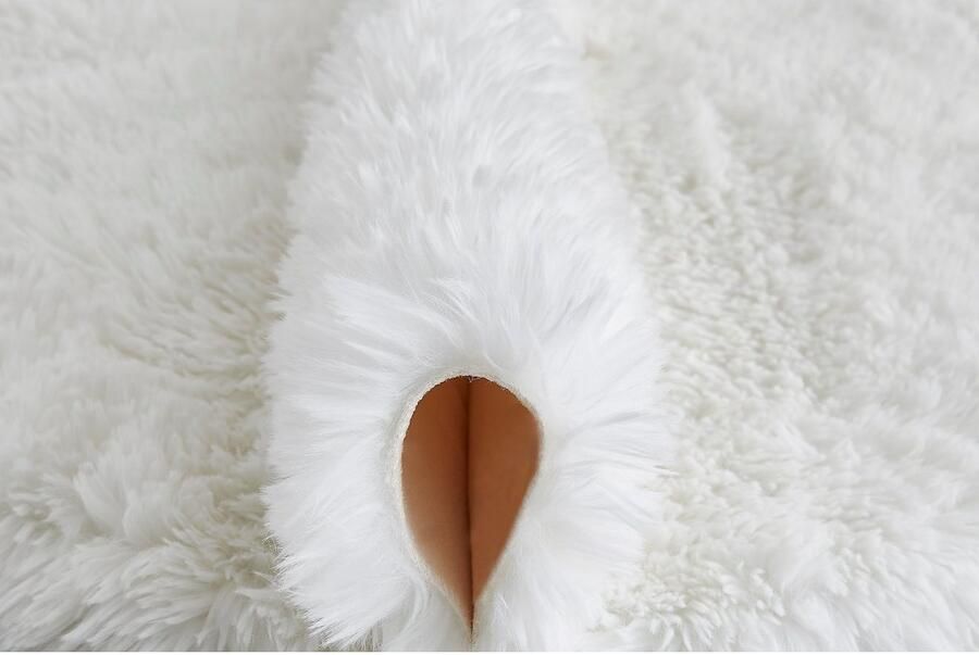 Andiamo Vachtvloerkleed Alpa Kunstbont effen kleuren zeer zacht wasbaar ook als 2-delige set