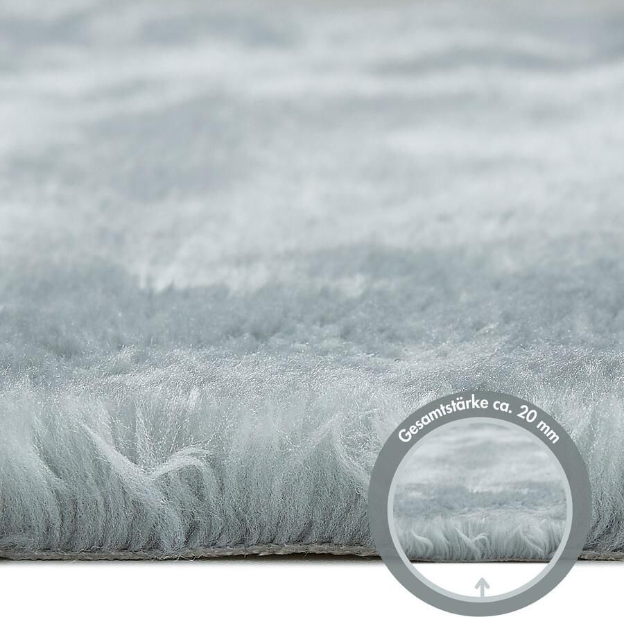 Andiamo Vachtvloerkleed Lam imitatiebont zeer zachte pool wasbaar