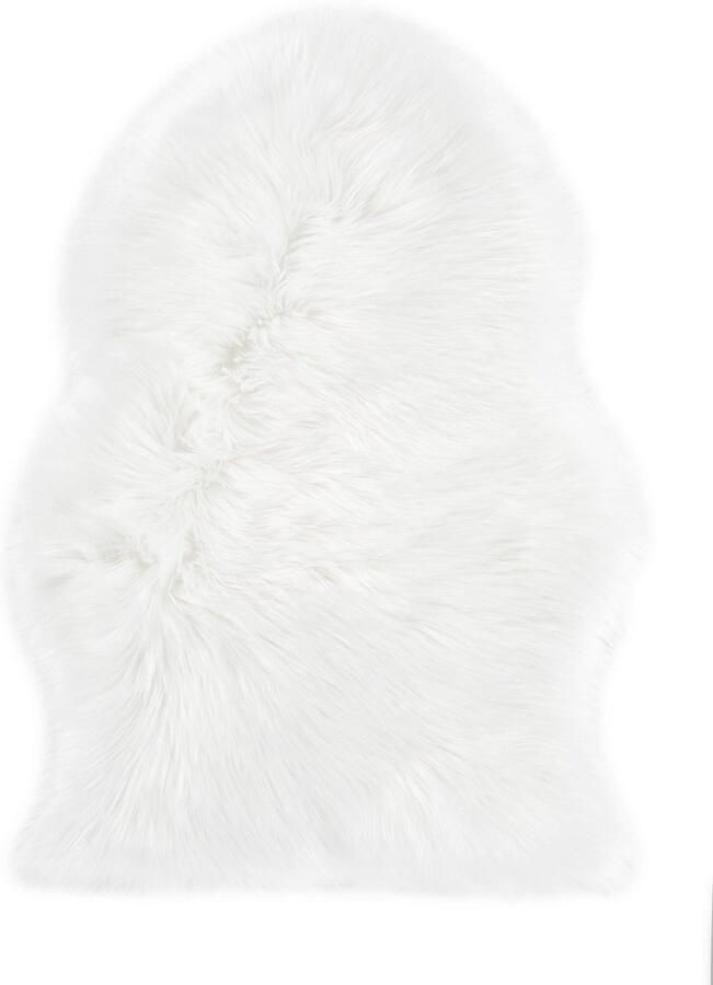 Andiamo Vachtvloerkleed Ovium Imitatiebont afm. 55x80 cm zachte hoge pool