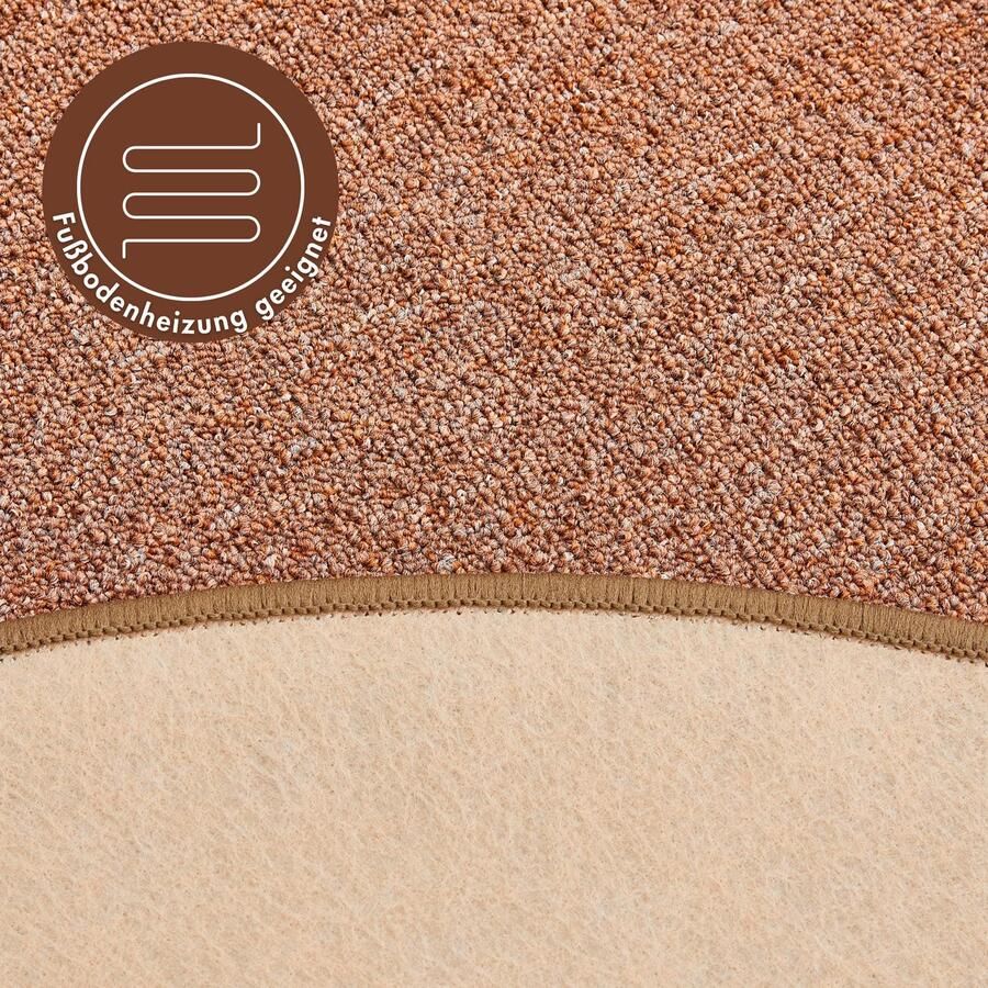 Andiamo Vloerkleed Luton Made in Germany gemêleerde look ideaal in de woonkamer & slaapkamer