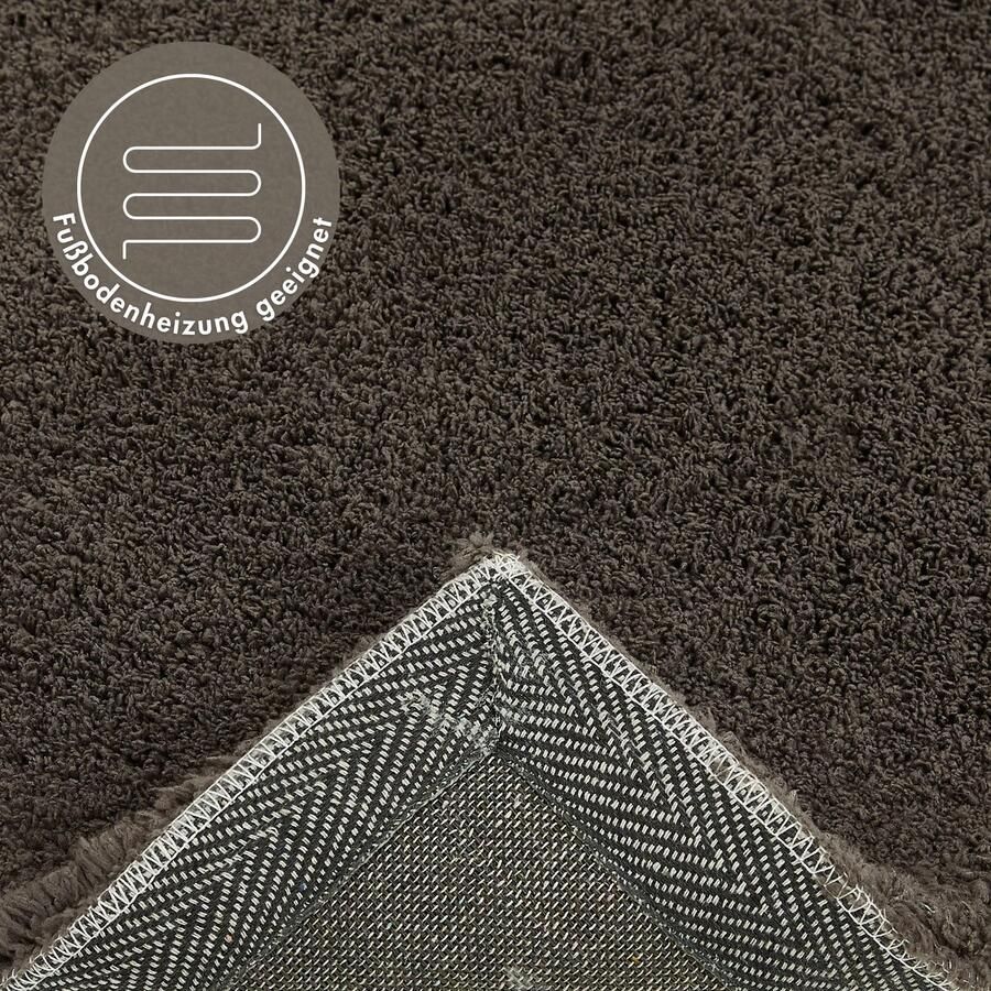 Andiamo Vloerkleed San Paolo Uni kleuren zachte kwaliteit ideaal in de woonkamer & slaapkamer