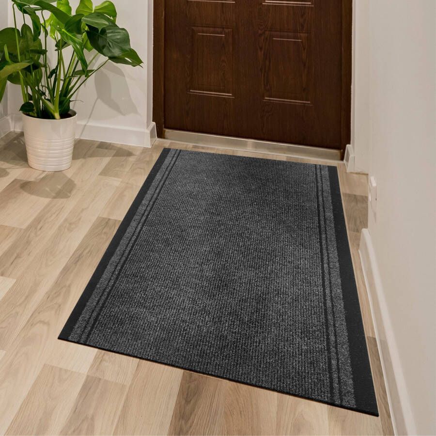 Andiamo Loper Mitch Made in Belgium Vuilafstotende loper gemêleerd met bies geschikt voor binnen en buiten