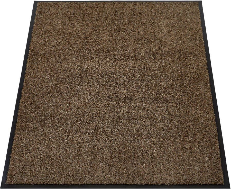 Andiamo Mat Super Wash & Clean Made in Belgium Vuilopvangmat uni kleuren antislip wasbaar