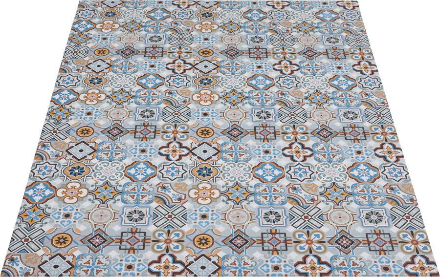 Andiamo Vinyl tapijt Marrakesch nat afneembaar antislip tegels design ornamenten (1 stuk)