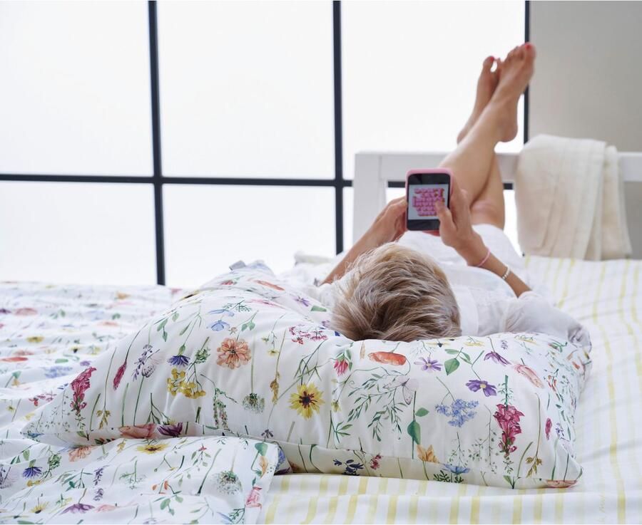 APELT Beddengoed Sky Gots Biokatoen onderhoudsvriendelijk (2-delig)