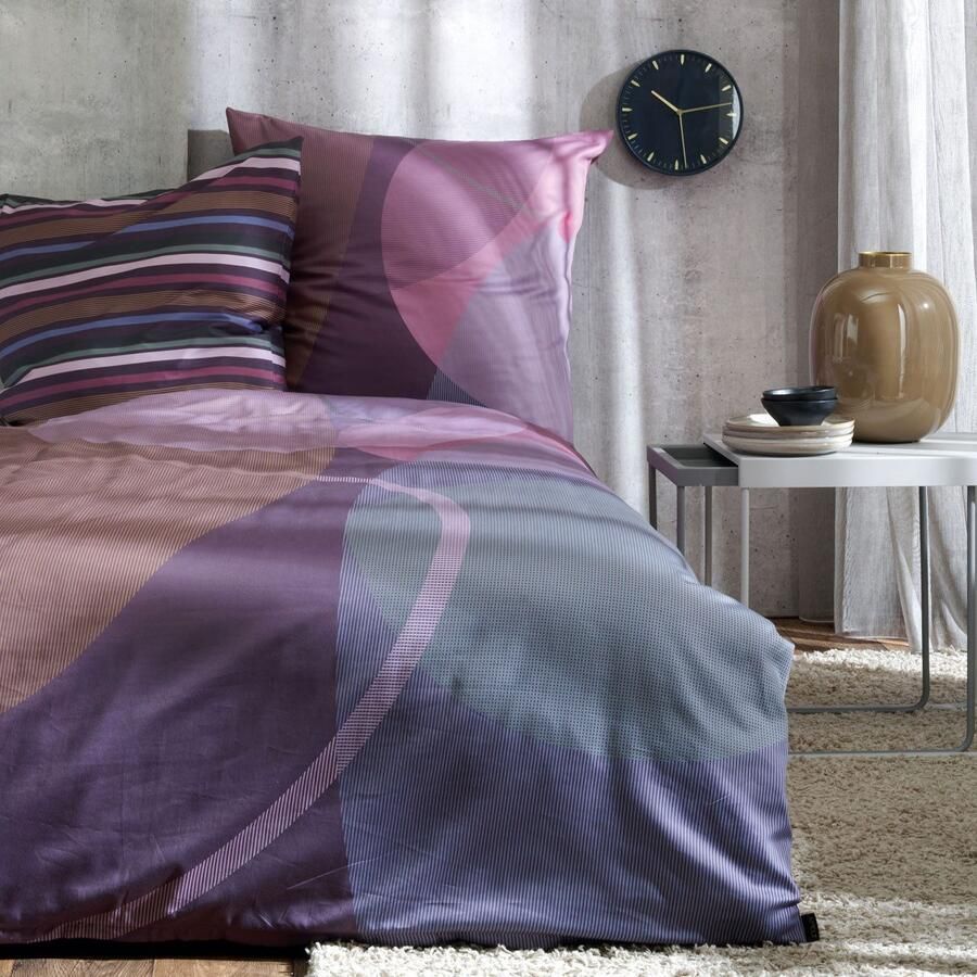 APELT Beddengoed Giro GOTS grafische motieven (2-delig)