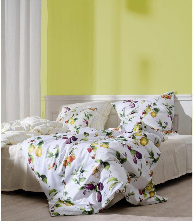 APELT Beddengoed Limone Gots Biokatoen onderhoudsvriendelijk (2-delig)