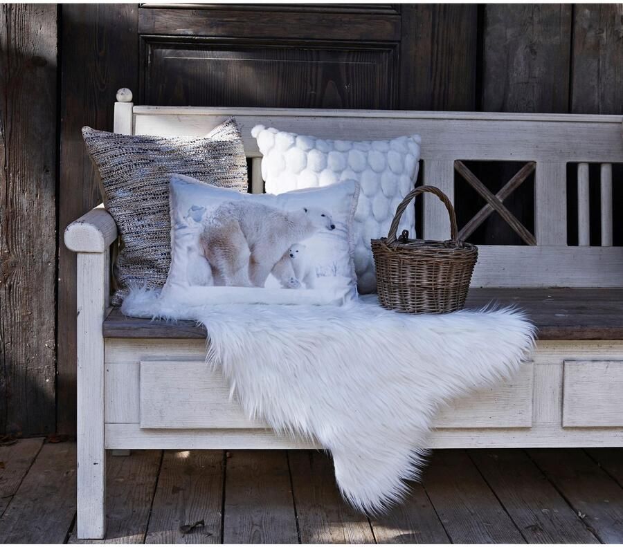 APELT Sierkussen 1418 Tweezijdig te gebruiken kussensloop met vulling(1 stuk)