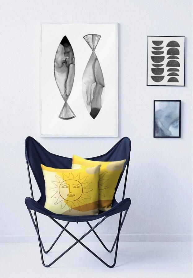 APELT Sierkussen 3980 van textielen outdoormateriaal kussenovertrek zonder vulling(1 stuk)