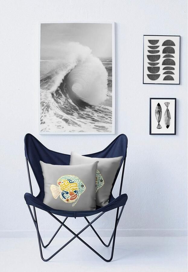 APELT Sierkussen 3981 van textielen outdoormateriaal kussenovertrek zonder vulling(1 stuk)