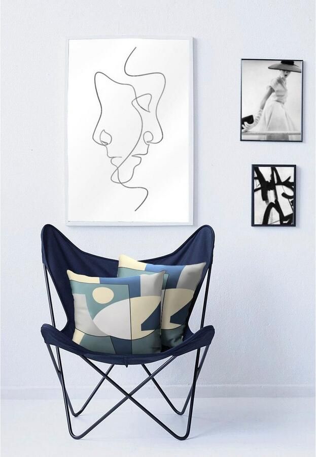 APELT Sierkussen FRANCIS Kussenovertrek zonder vulling(1 stuk)