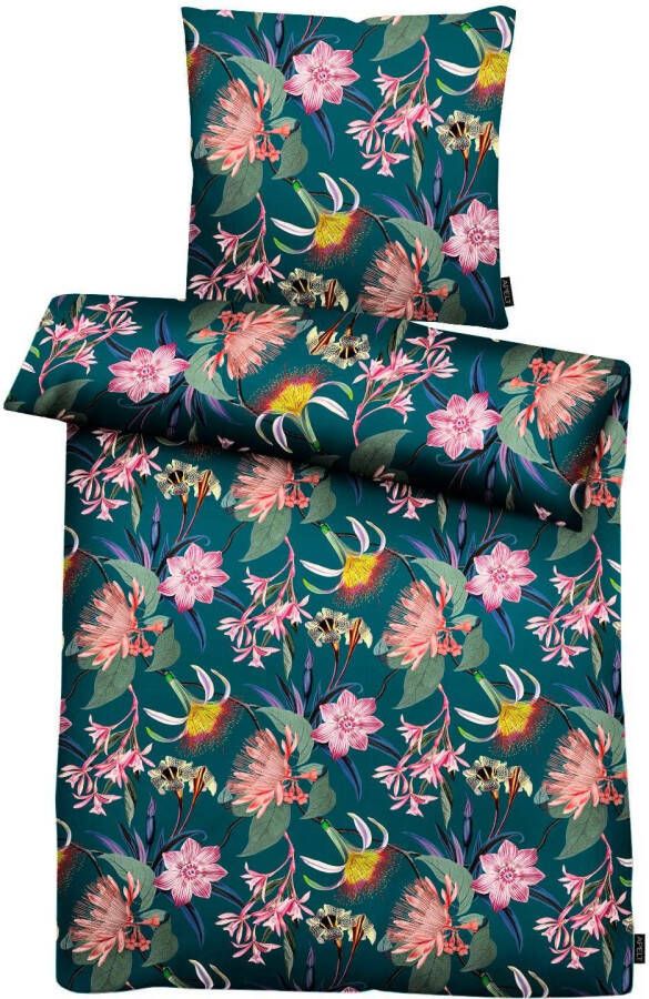 APELT Overtrekset Chiara Bloemige dromen GOTS gecertificeerd van katoen (2-delig)