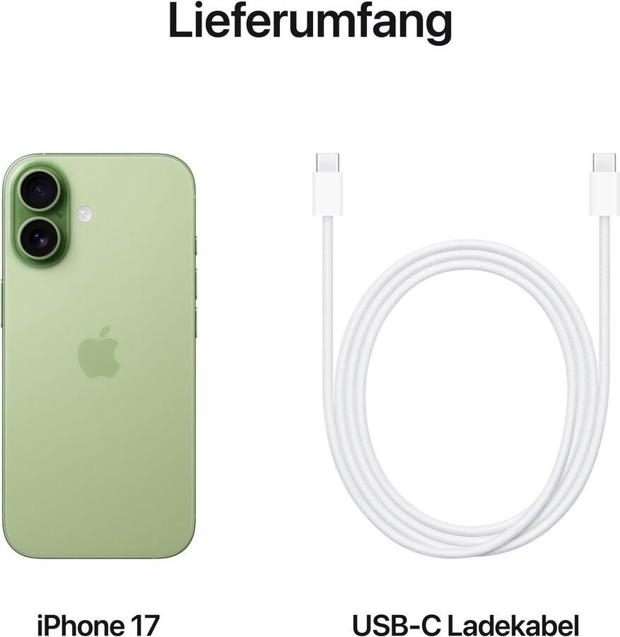 Apple iPhone 17 256GB Smartphone Groen - Foto 4