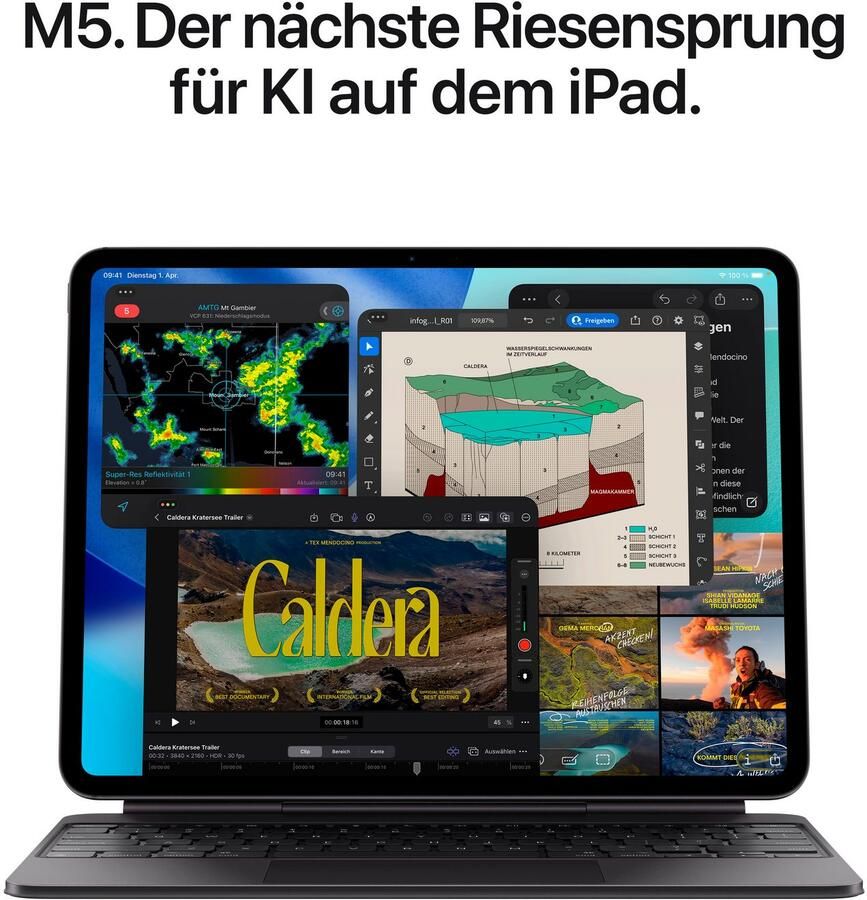 Apple iPad Pro (2025) 11-inch 256GB Wi-Fi + 5G Tablet Zwart - Foto 5