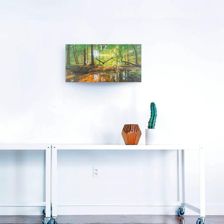Artland Wandklok Bos met beek