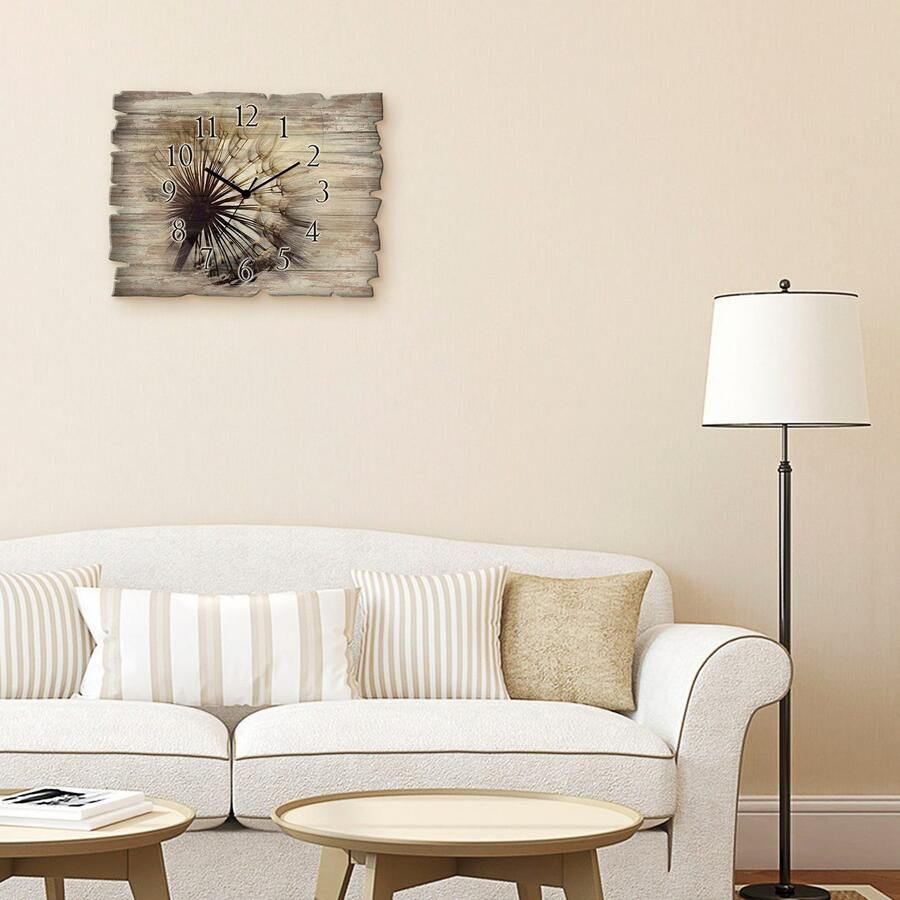 Artland Wandklok Grote pluizenbol