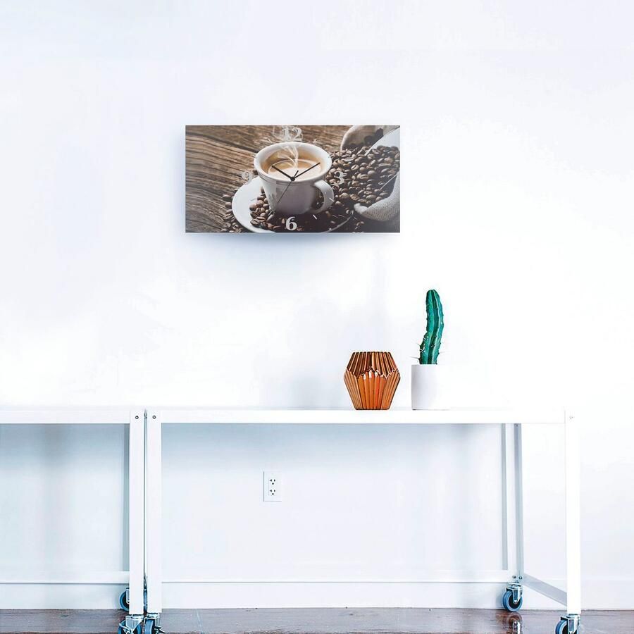 Artland Wandklok Hete koffie hete koffie