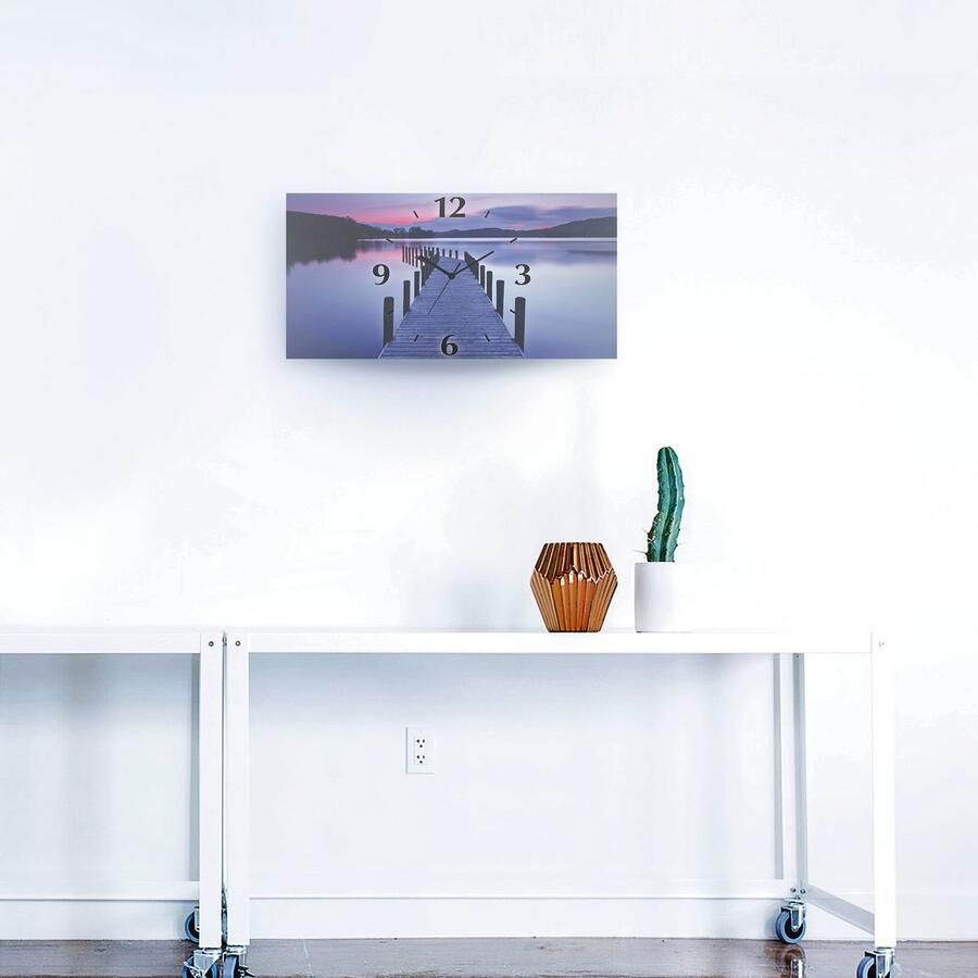 Artland Wandklok Panorama steiger Coniston Water