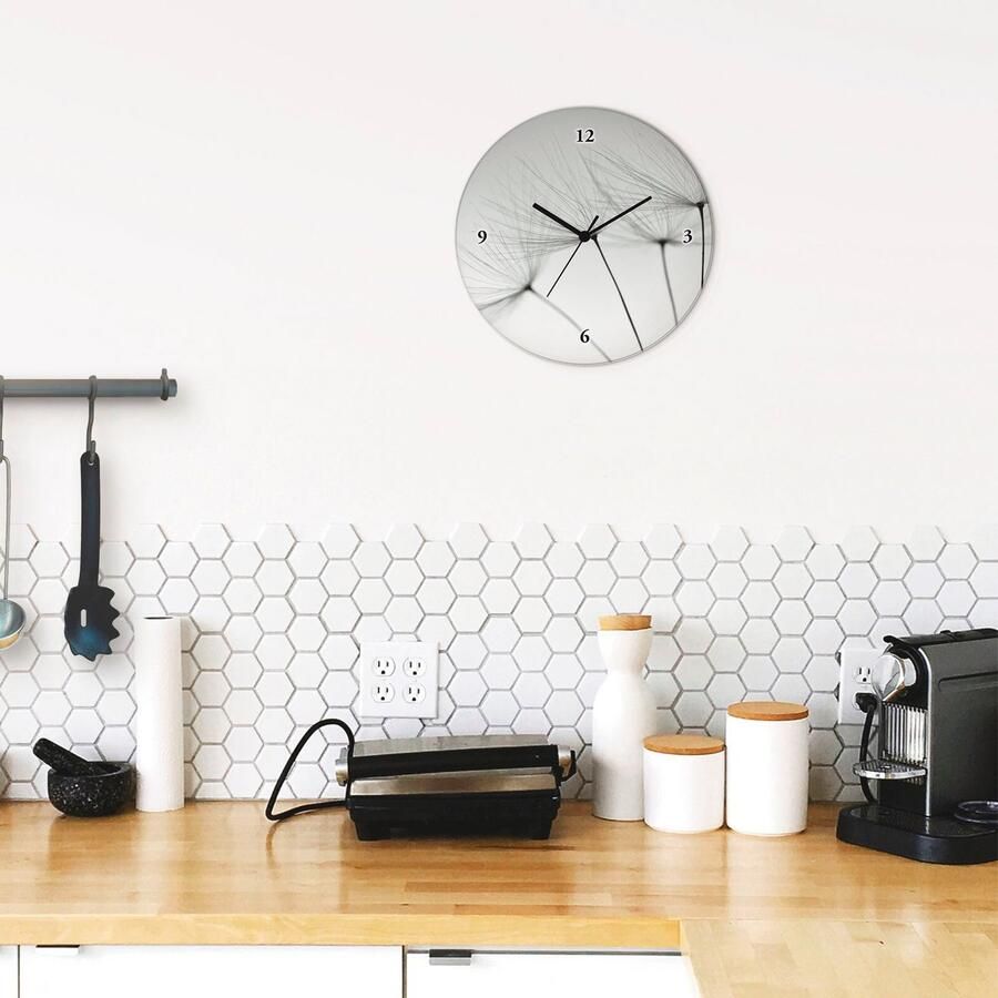 Artland Wandklok Pluizebolzaadjes