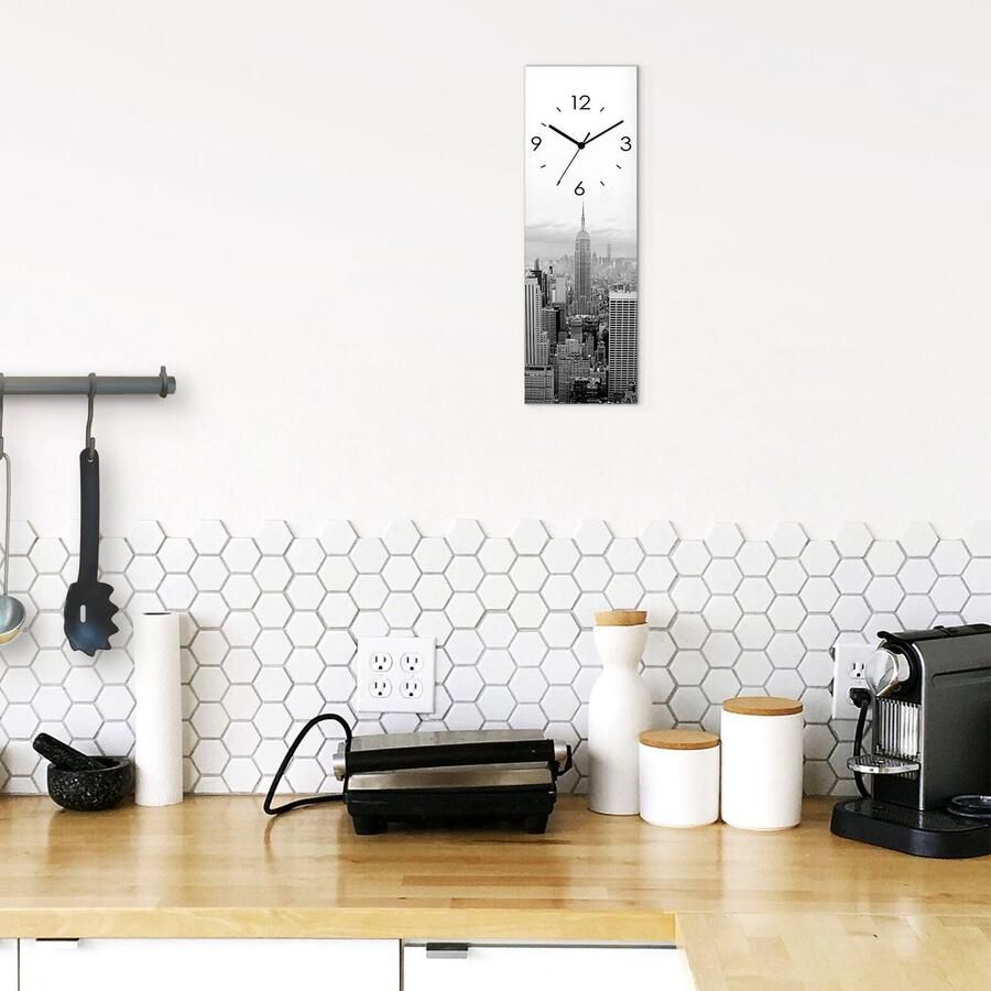 Artland Wandklok Skyline Manhattan