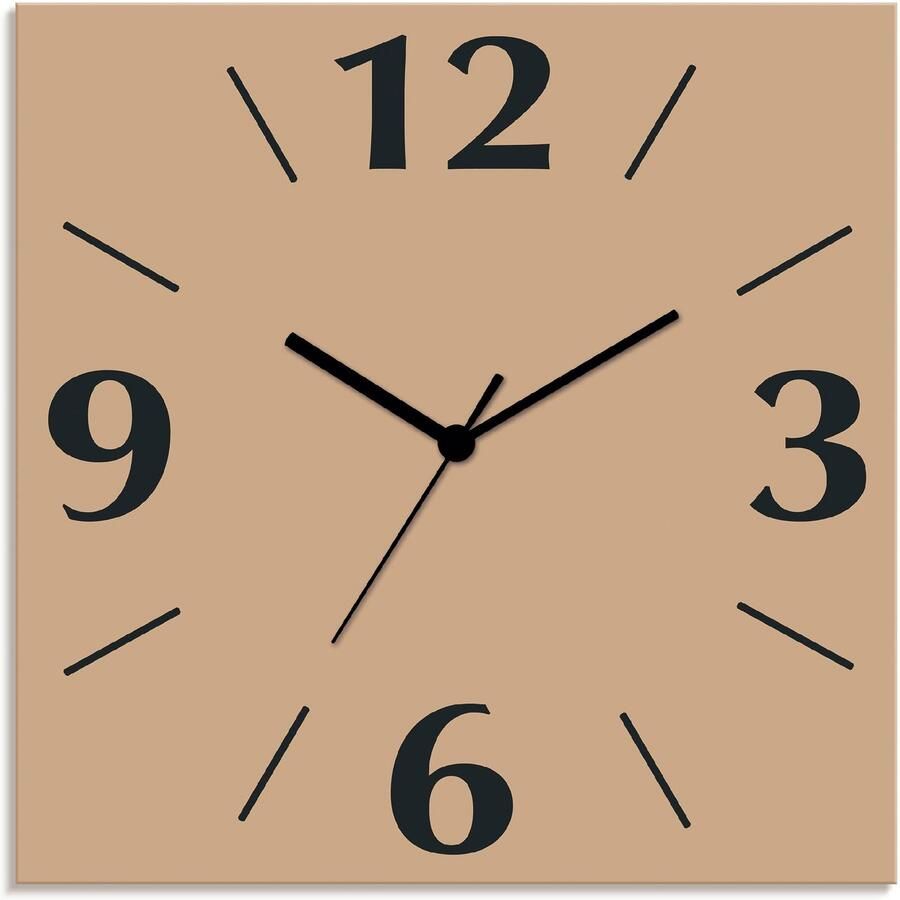 Artland Wandklok Uni trendkleuren