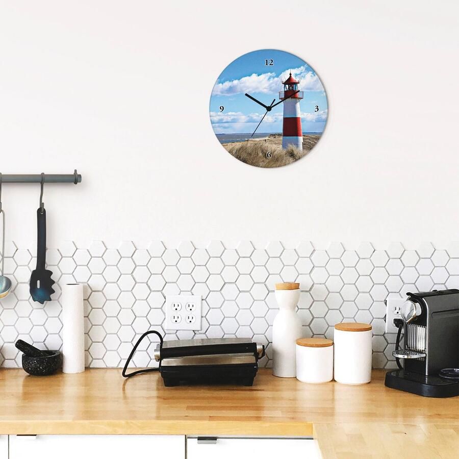 Artland Wandklok Vuurtoren Sylt