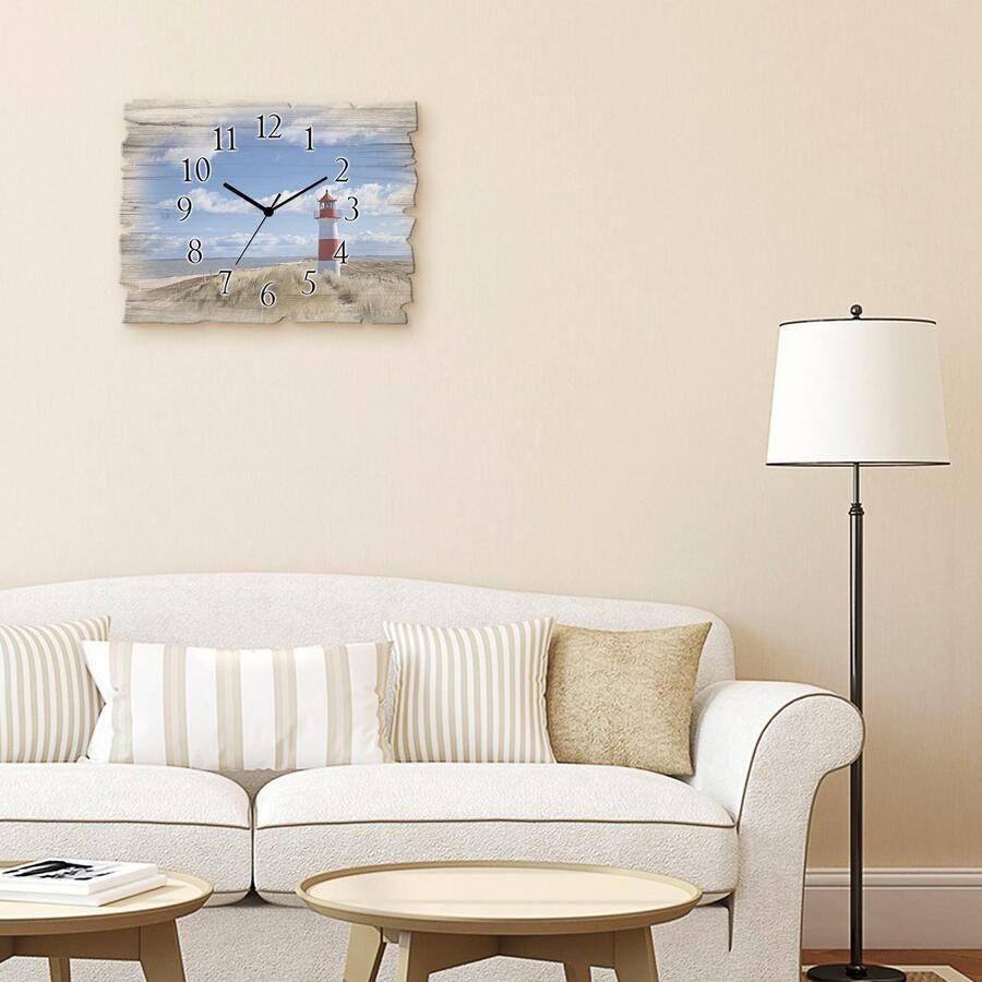 Artland Wandklok Vuurtoren Sylt
