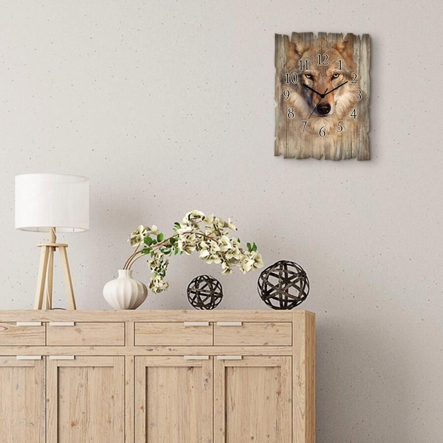 Artland Wandklok Wolf