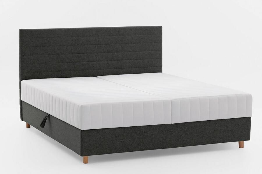 ATLANTIC home collection Ledikant met bergruimte Josie met pocketveringsmatras en bedkist