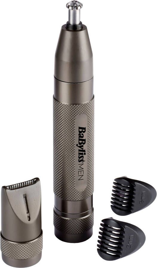 Babyliss Neus- en oorhaartrimmer E110E MEN Diamond Precision voor wenkbrauwen neus- & oorhaar