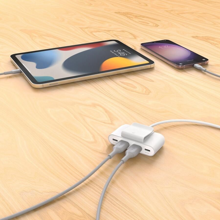 Belkin Dockingstation voor smartphone BoostCharge 4-Port-USB-Splitter