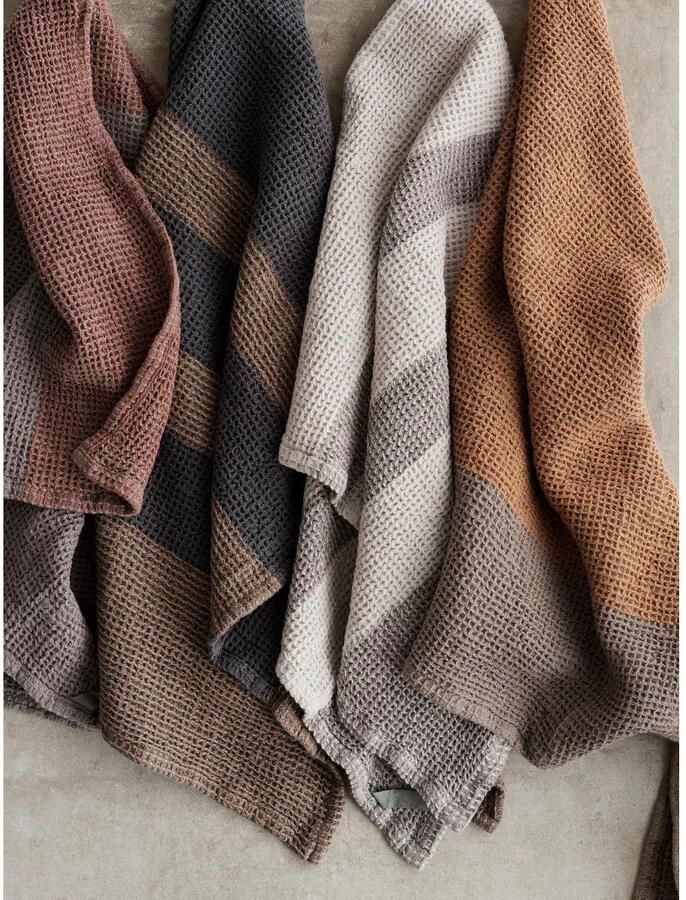 BLOMUS Theedoek GANO van 100% katoen GOTS biologisch gecertificeerd door BCS 35020 (set 2-delig)