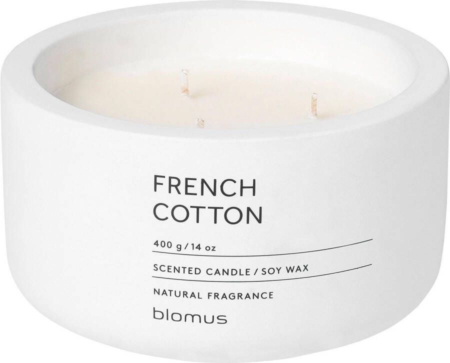 Blomus FRAGA geurkaars French Cotton(400 gram )