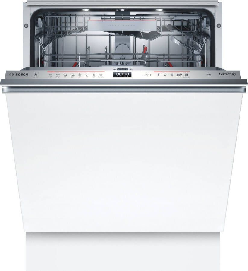 Bosch Serie 6 SMV6ZDX49E Volledig Geïntegreerde Inbouw vaatwasser Energielabel C PerfectDry Zeoliet