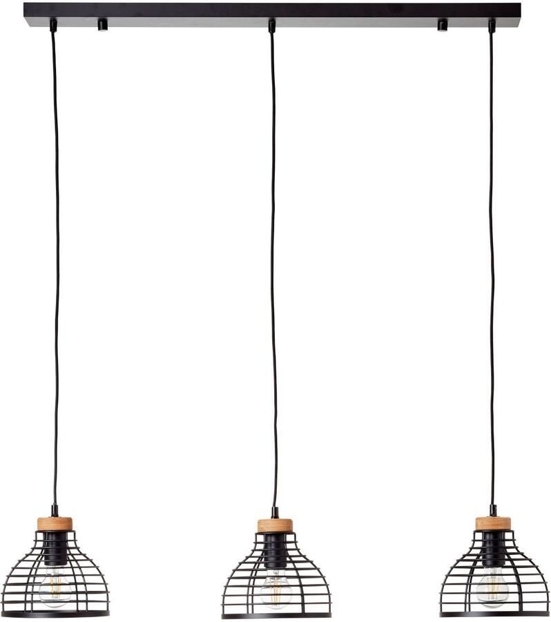 Brilliant Leuchten Hanglamp AVIA hoogte verstelbaar dimbaar 120 cm hoogte x 100 cm breedte e27 fitting (1 stuk)