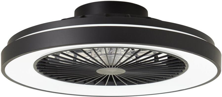 Brilliant Leuchten Led-plafondlamp Mazzaro plafondventilator Plafonnière ventilator 48 5 cm digitale RGB CCT dimbaar